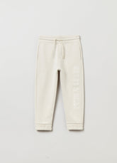 Ovs Kids Boy Grand&Hills Plush Joggers With Drawstring And Embroidery